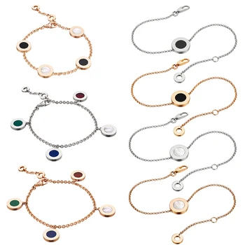 

2020 New High Quality Bvlgaria Red Shell Clasp Rose Gold White Gold Ladies Fashion Jewelry Holiday Charm Luxury Bracelet