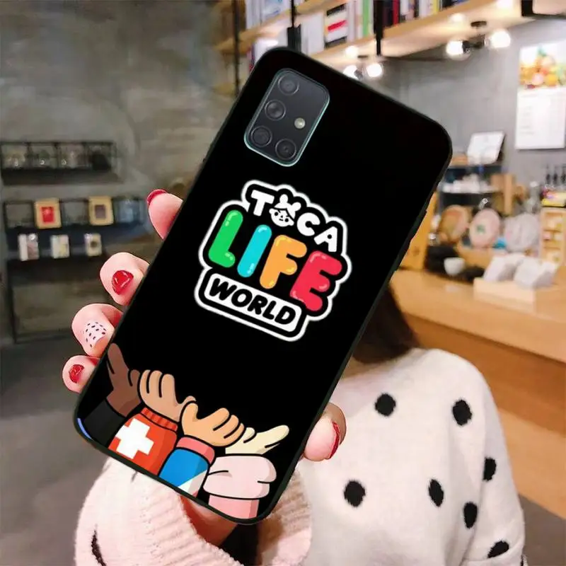 Toca Boca Toca Life World Phone Case For Samsung Galaxy A52 A21S A02S A12 A31 A81 A10 A30 A32 A50 A80 A71 A51 5G silicone case for samsung Cases For Samsung