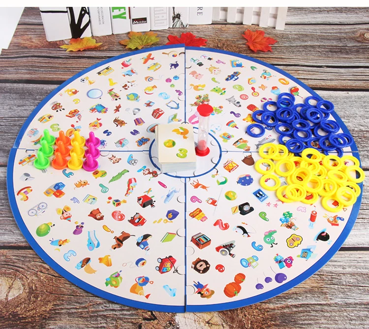 Detectives Looking Chart Board Game Plastic Puzzle Brain Training Game Kit Educational Toys For Children Gift