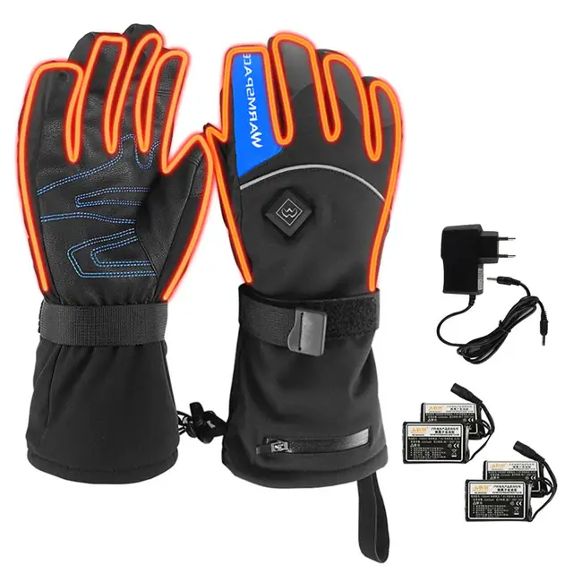 US $54.34 Thermal Ski Gloves Men Women Winter Skiing Fleece Waterproof Snowboard Gloves Touch Screen Snow Mot