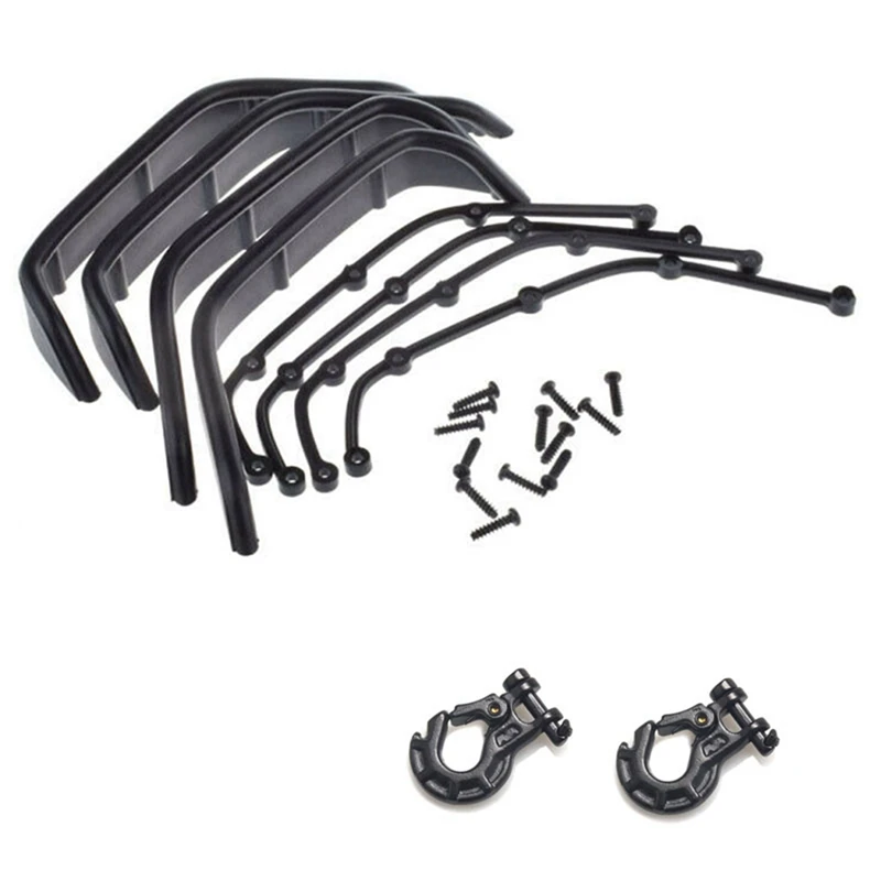 

RC Metal Trailer Hook Winch Hook 2 Pcs with RC 1/10 Fender