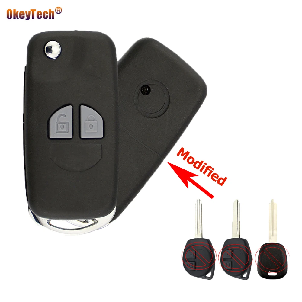OkeyTech HU133R/TOY43 /SZ11R сменный чехол для ключей с откидной крышкой Suzuki Свифт Vitara Samurai Jimny