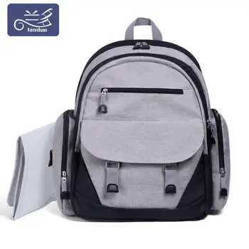 

LAND Mommy Diaper Bags Mother Large Capacity Travel Nappy Backpacks with changing mat Nappy Nursing Bags for daddy MPB78