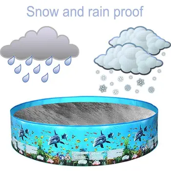

Rectangular Tarpaulin Frame Pool Cover Summer Insulation Film Swimming Pool Floor Dustproof Mat Cover Cloth Bath Protection