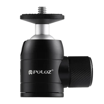 

PULUZ Mini 360 Degree Panoramic 90 Degree Tilt Metal Ball Head Tripod Mount for DSLR & Digital Cameras