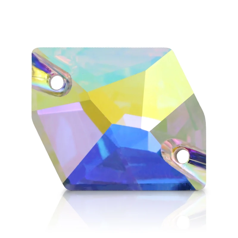 K9 Sew On #3265 AB Crystal Cosmic Stones Flatback 11x14 13x17 17x21 mm Sewing Glass Beads For Dress Jewelry | Украшения и