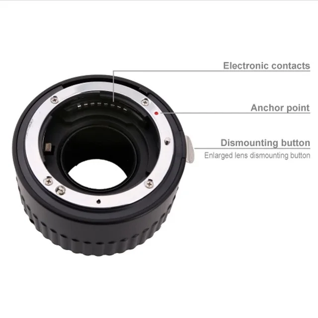 Tubo Di Prolunga Macro Per Nikon - Set 12mm, 20mm, 36mm Per Foto Ravvicinate - Foto 2