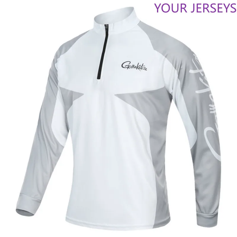 

2020 New Fishing Clothing Professional Fishing Shirts Long Sleeve Bamboo Fiber UPF 50+ Breathable Quick Dry Fishing Clothes Qw03