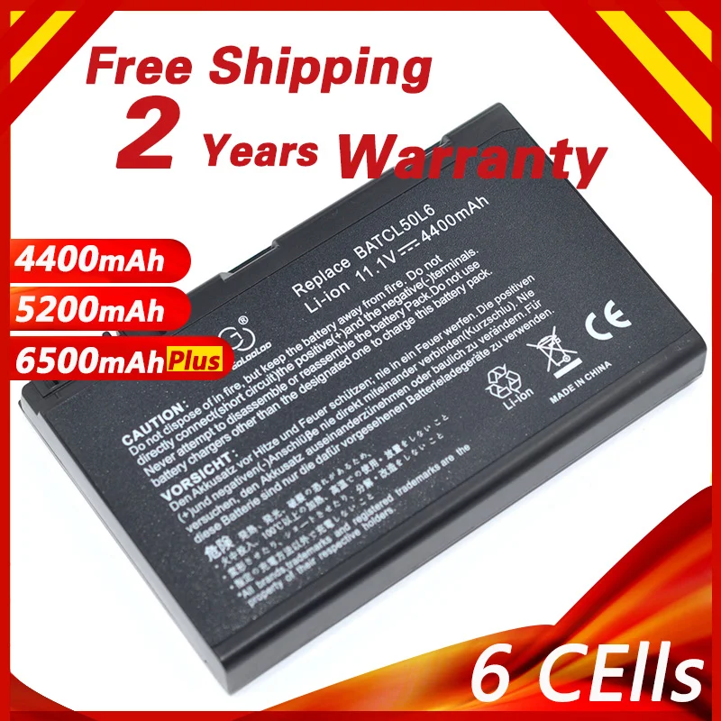 Аккумулятор Golooloo для ноутбука Acer 50L6 BATBL50L6 BATBL50L8H BATCL50L BATCL50L6 Travelmate 2450 2490 3900 4200 4260 4280