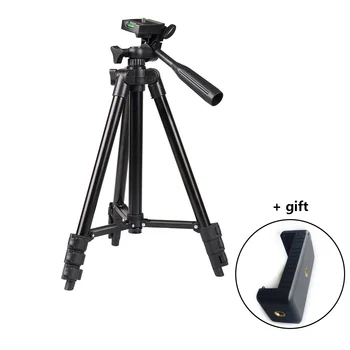 

Universal Adjustable Tripod Stand Mount Holder Clip Extendable 36-100cm Camera Phone Holder Bracket Tripod For Phone Camera