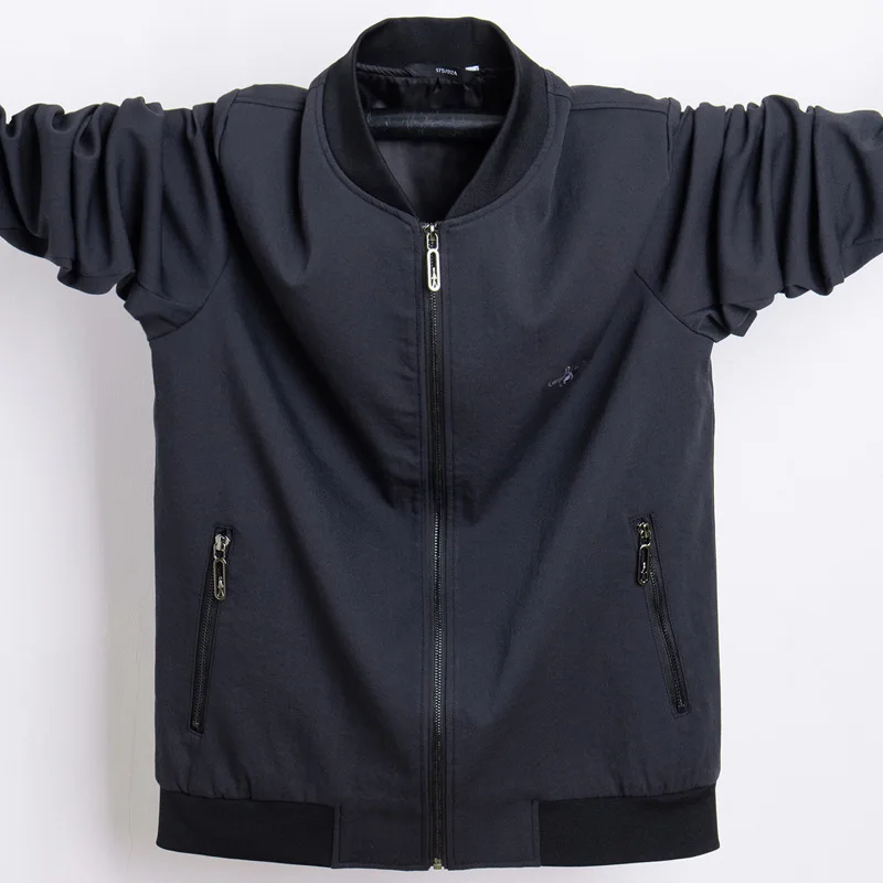 

Plus-sized MEN'S Jacket Loose-Fit Korean-style Youth Jacket Extra Large Trench Coat Lard-bucket Coat 1