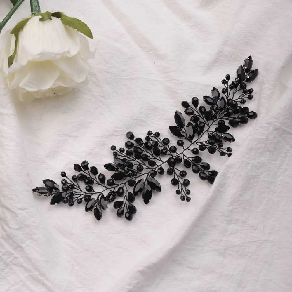 Bride Wedding Rhinestones Headband Crystal Hair Accessories Bridal Headpiece for Women hair accessories bridal hair accessories