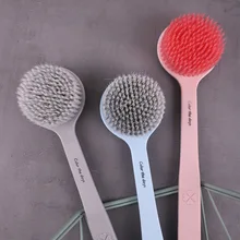 Si Cheng хорошее натирающее полотенце полезный продукт четыре мозаики щетка для ванны из натуральной щетины с длинной ручкой для ванной щетка Loofah сильная потертая спина