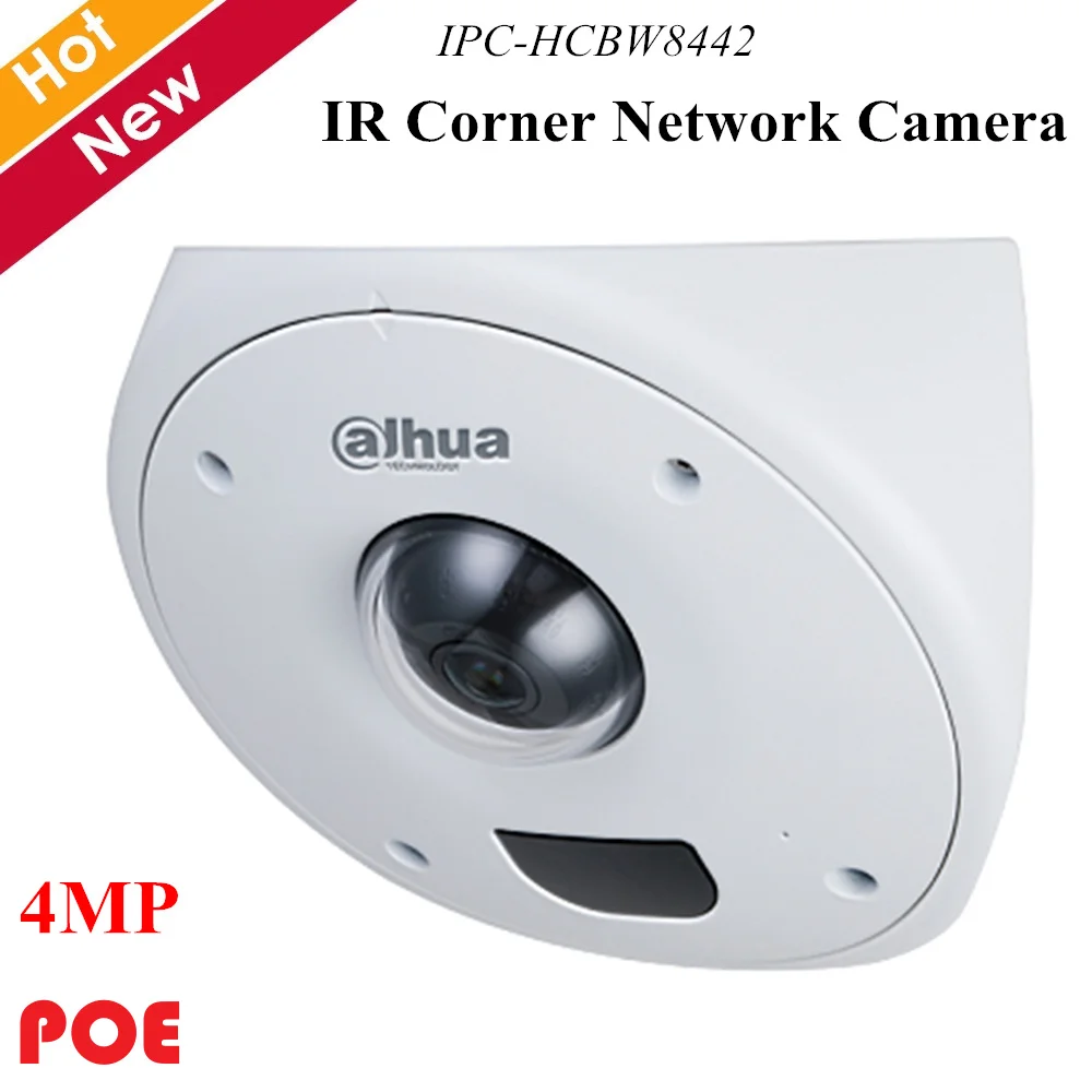 Оригинальный Dahua специальная серия 4MP WDR ИК угловая камера IP H.265 H.264 2 5 мм