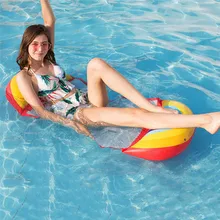 Надувной плавающий водный гамак портативный поплавок надувные матрасы легкий шезлонг поплавок плоты стул для бассейна расслабляющий