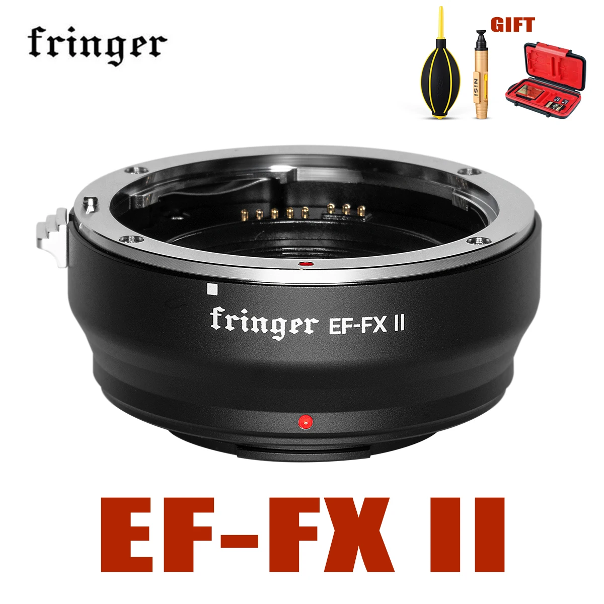 

Fringer EF-FX II Camera Lens Adapter FR-FX20 Auto focus Lens Adapter for Canon Sigma Tamron Lens to Fujifilm FX Camera XT3 XT2