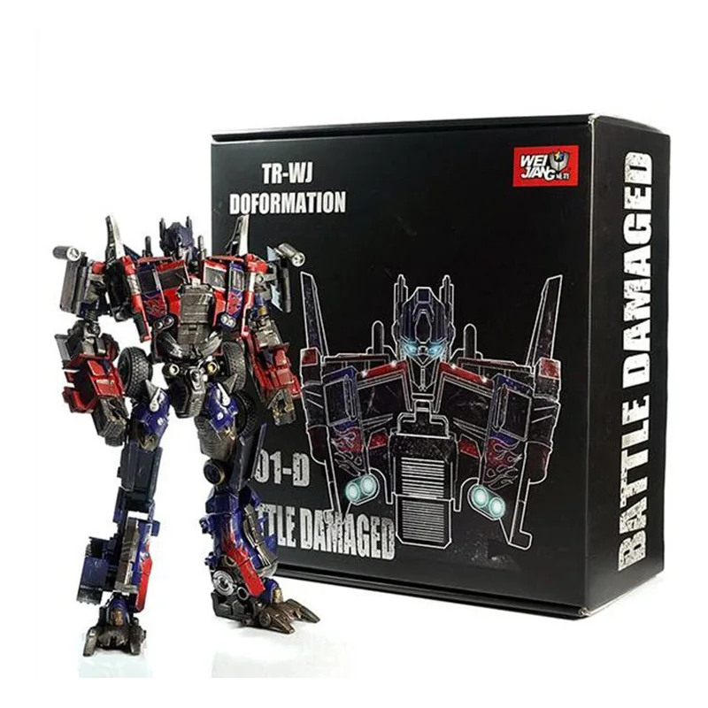 With Retail Box WJ трансформация MPP10 OP Commander сплав Battle Damage фильм негабаритных EVA шедевр литья под давлением фигурка Робот Игрушки - Цвет: With Retail Box