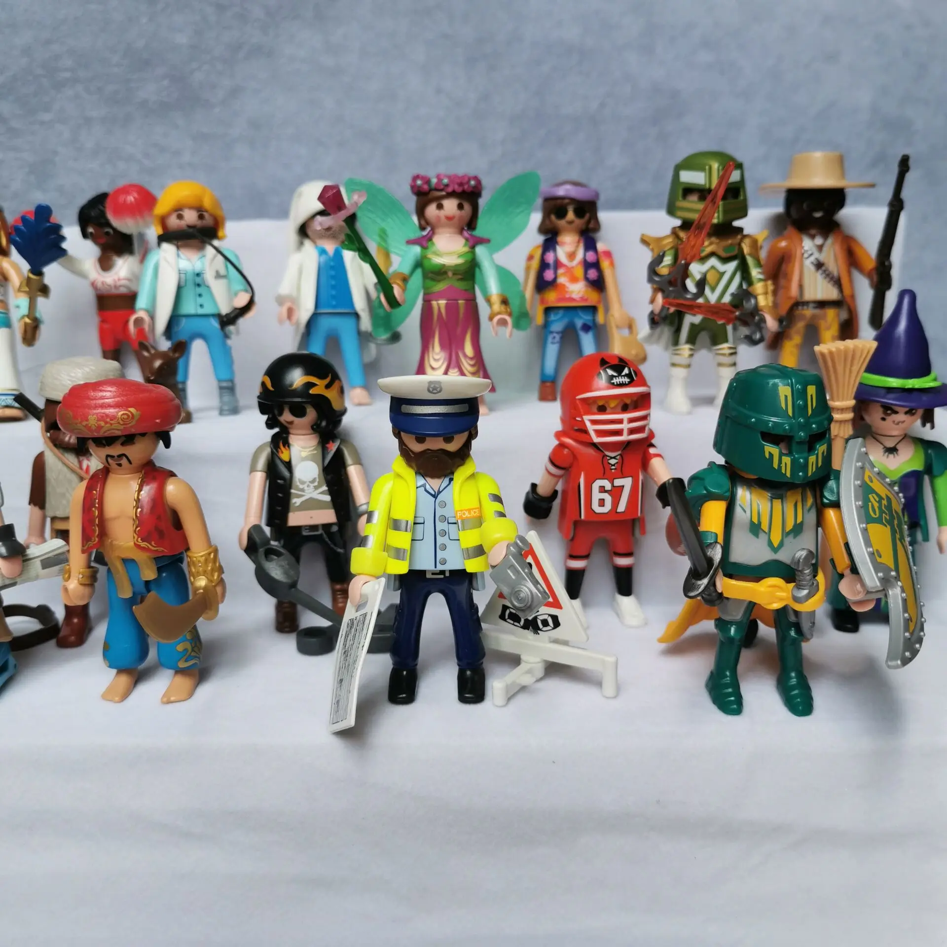 M027 7,5 см Высокое качество оригинального Playmobil для девочек и мальчиков Polly Карманный строительный блок