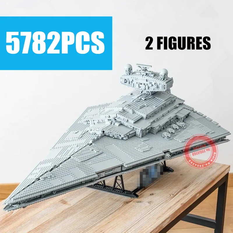 

New Star Toys Wars Imperial Star Destroyer Fit Legoings Star Wars Building Blocks Bricks 75252 Kids Christmas Toys Gifts
