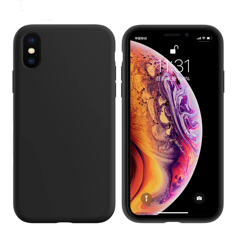 Для iPhone XR XS Max чехол Xundd роскошный жидкий силиконовый чехол все включено Противоударная задняя крышка для iPhone 7 8 plus чехол для телефона