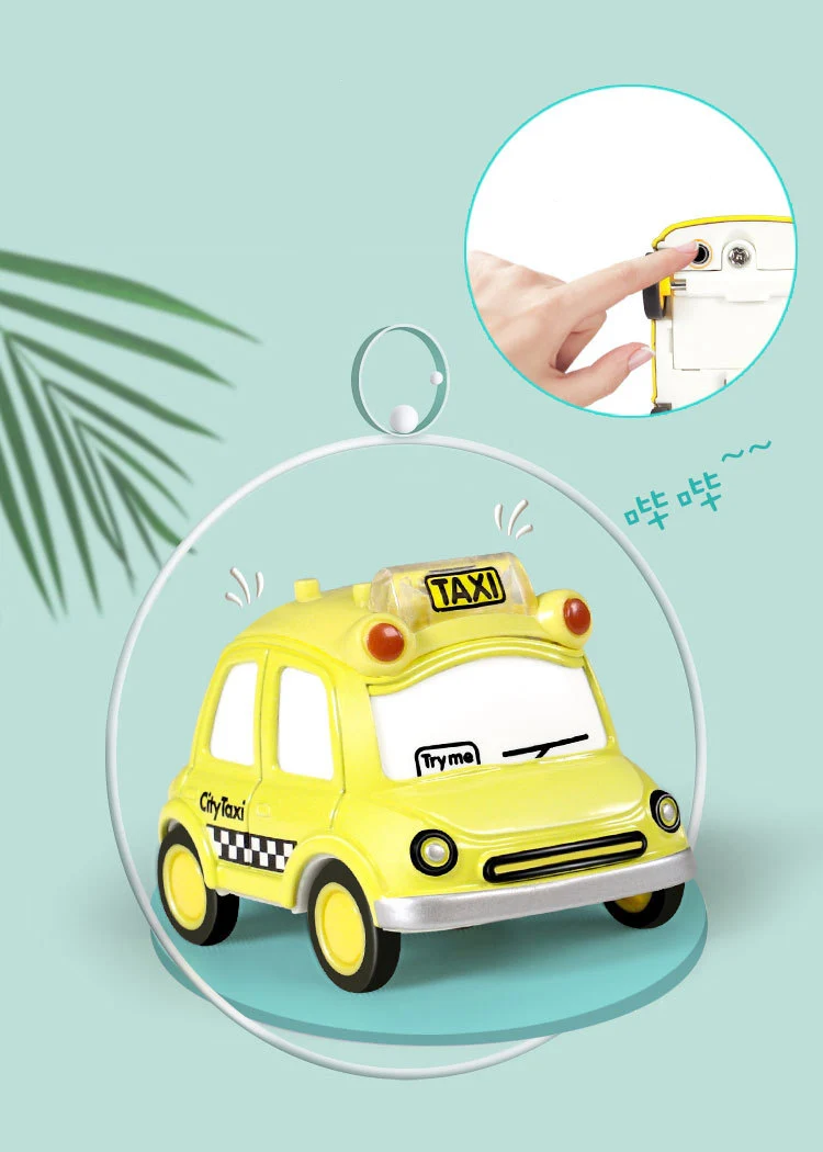 1: 62nimi watch игрушечный автомобиль из сплава Q версия троллейбус Интерактивная Индукционная детская модель автомобиля машина новая