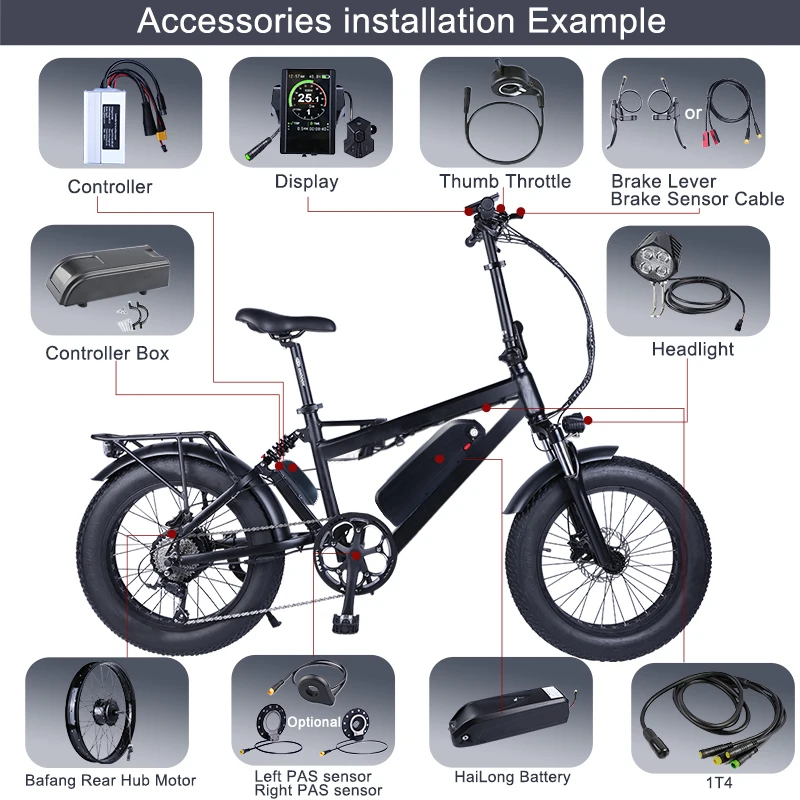 Bafang 48 V 750 W Задняя втулка Бесколлекторный двигатель колеса электрическое