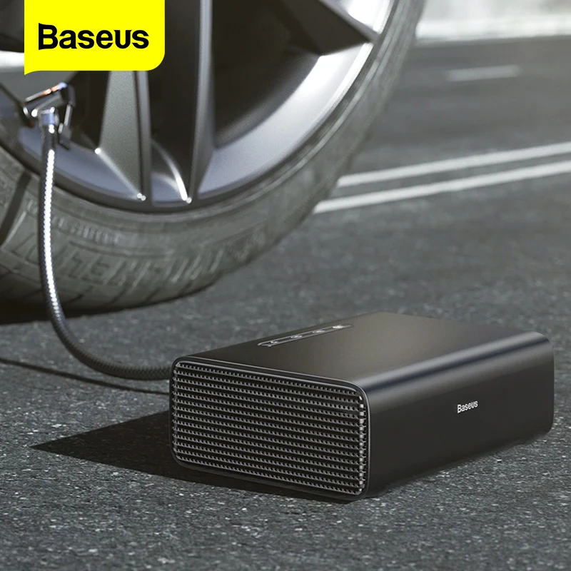 

Baseus 12V Mini Car Air Compressor Tire Inflatable Pump For Car Portable Inflator Pump Electric Intelligent Car Tyre Inflator