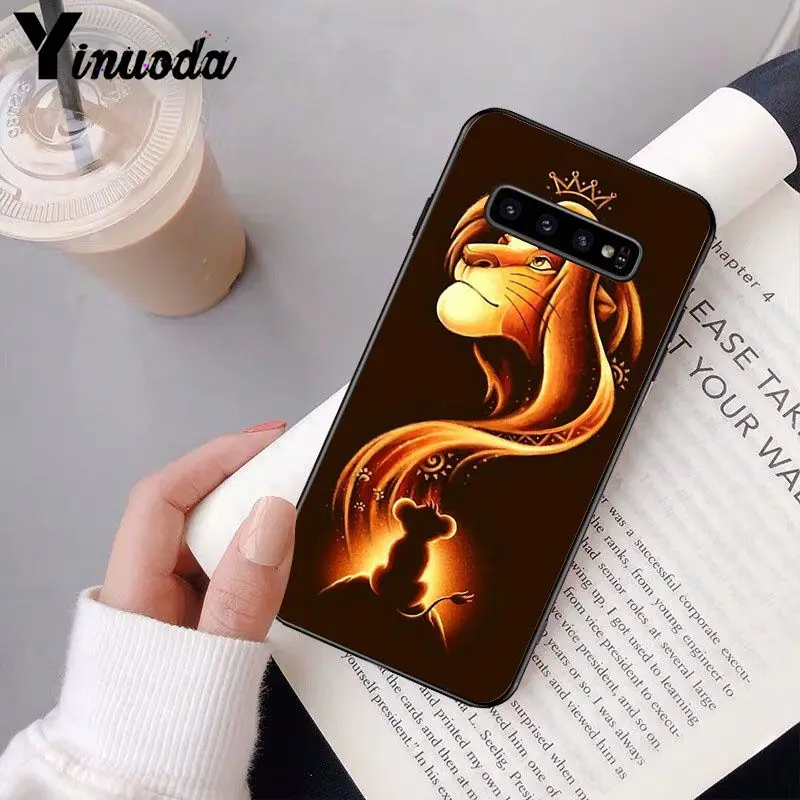 Yinuoda Simba the lion king персонализированный Чехол для телефона с принтом для GALAXY s10 s6 edge plus s7 edge s8 plus s9 plus - Цвет: A15
