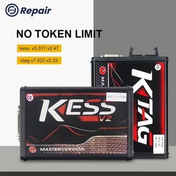 

KESS 5.017 EU Version ECU Programmer Ktag EU Chip Tuning Version Online Version No Tokens limited OBD2 Manager Tuning Kit