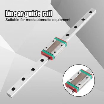 

Miniature Linear Slide Rail Guide DIY CNC Parts Computerized Numerical Control 3D Printer Accessories CLH@8