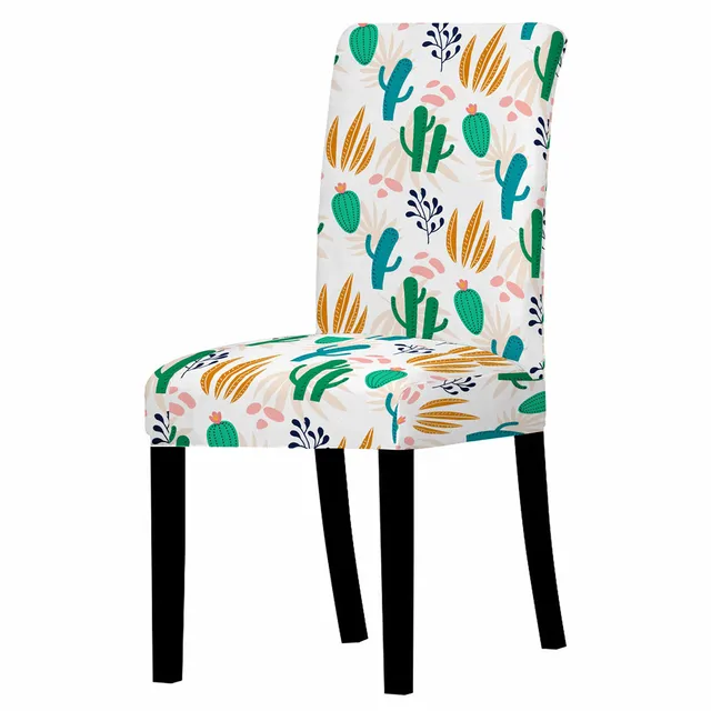 Universal Chair Covers Printed Elastic Stretch Universal Chair Cover Slipcovers For Dining Room Wedding Banquet Hotel YT068-16