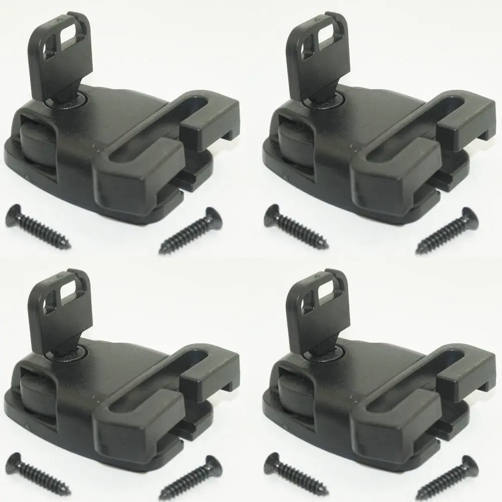 4Set BATTERY TIE DOWN STRAP BUCKLE LATCH Boat/Marine/Caravan/Hold Fuel