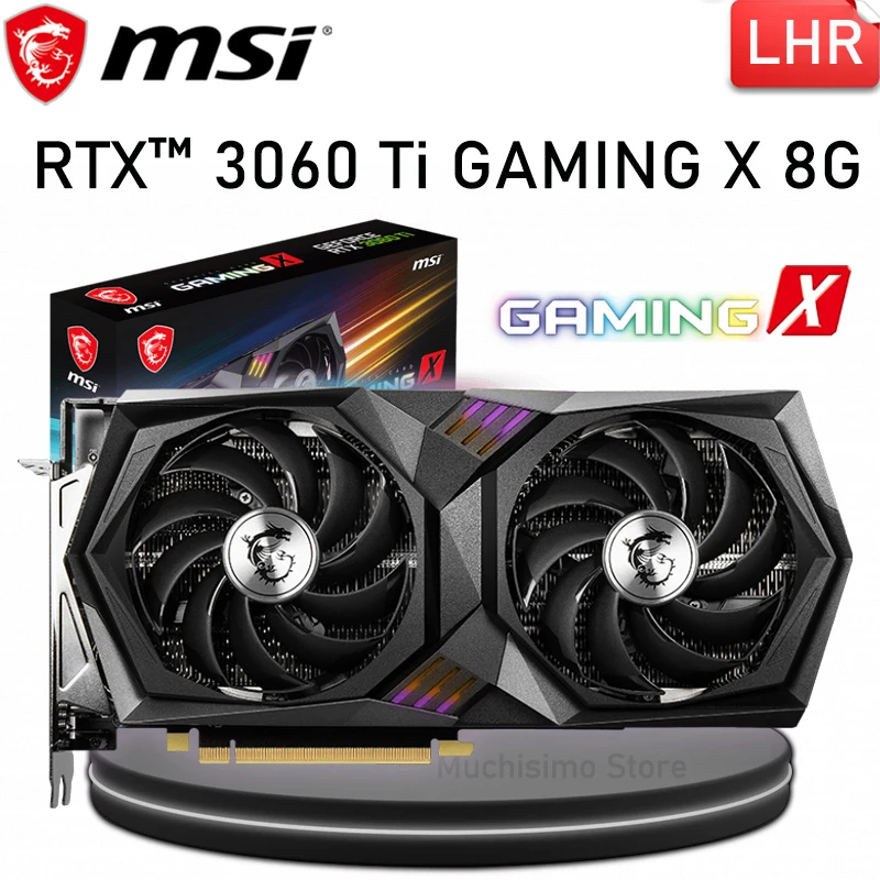 MSI GeForce RTX 3060 Ti GAMING X 8G LHR Graphics Card, Computers Tech ...