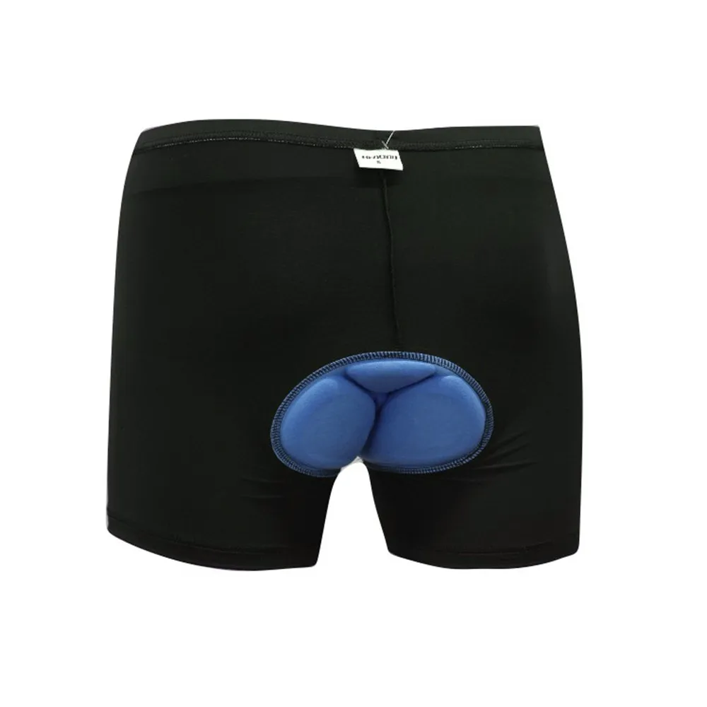 Мужское нижнее белье для велоспорта Lixada с высокой талией гелевые 3D Мягкие