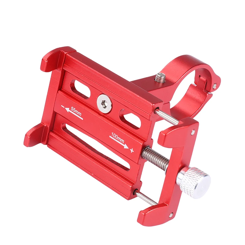 YPAY Mountain Bicycle Phone Holder Bike Handlebar Clip Stand For iPhone Samsung S9 Adjustable Mobile Phone GPS Mount Bracket