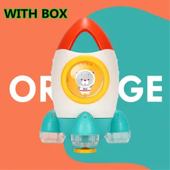

Rocket Bath Toy Rotating Water Spray Baby Wash Hair Useful For Baby Kids 72XC