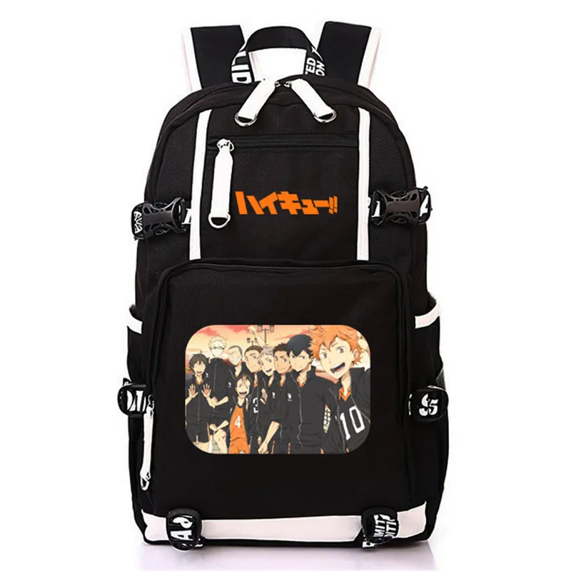 Style-14 Модный рюкзак с Аниме Haikyuu, сумка для отдыха и путешествий, сумка для ноутбука mochila, сумка для девочек, студентов, подростков, мужчин и женщин - Цвет: Style-14