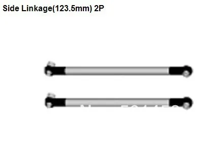 

HSP part 18020 Side Linkage 123.5mm 2pcs for HiMOTO Hispeed 1/10 scale RC Model Buggy Car Truck Truggy