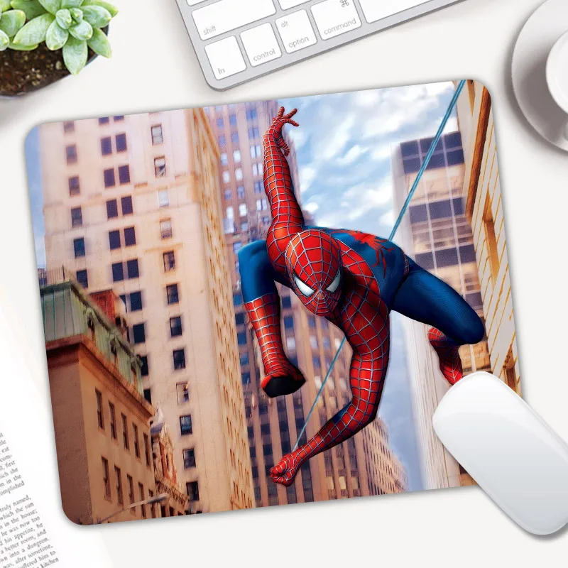 

Spider Man Mouse Gaming Mouse Pad Gamer Computer Mousepad Game Keyboard Mice Mat Super Hero