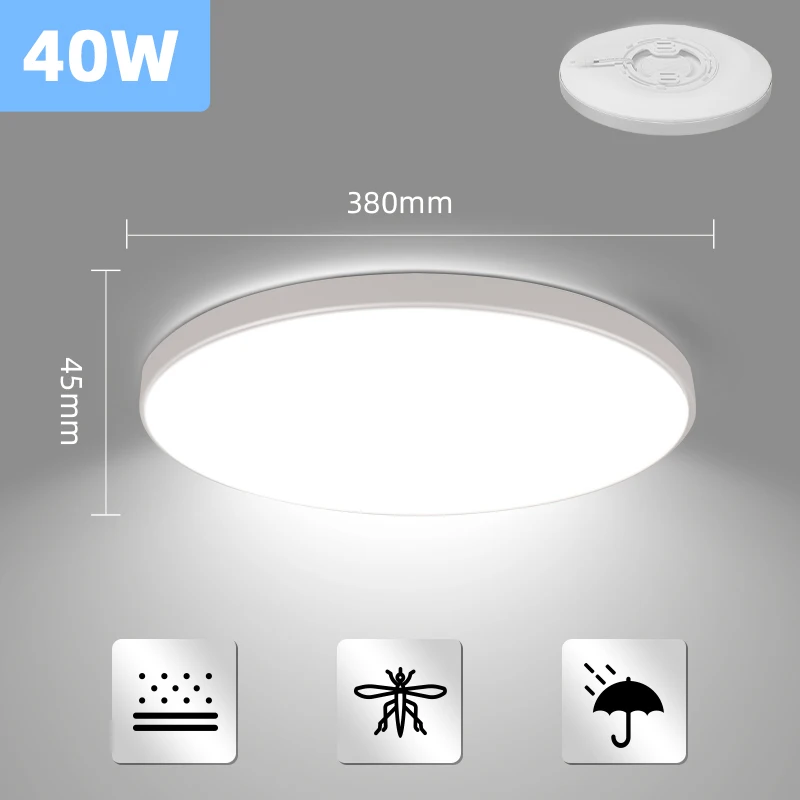 Led Ceiling Lights Ultra Thin LED Ceiling Lamps Modern Panel Light 30W 50W 72W Living Room Bedroom Kitchen Surface Mount Fixture recessed ceiling lights Ceiling Lights