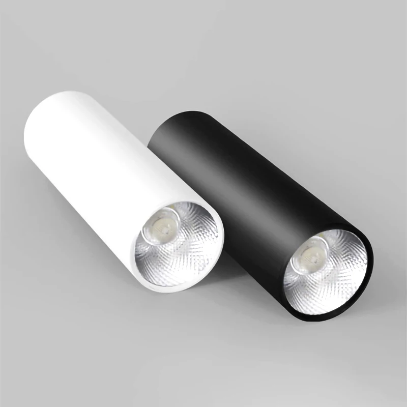 

Dimmable Surface Mounted Cylinder COB LED Downlights 10W LED Long Tube Spot Lights AC85~265V LED Ceiling Lights Indoor Lighting