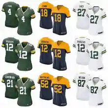 Стилизованный Грин Бэй Бретт Фавр Аарон Роджерс Ха Клинтон-Дикс Эди Лейси Клэй метьюз Барт Старр для женщин Джерси
