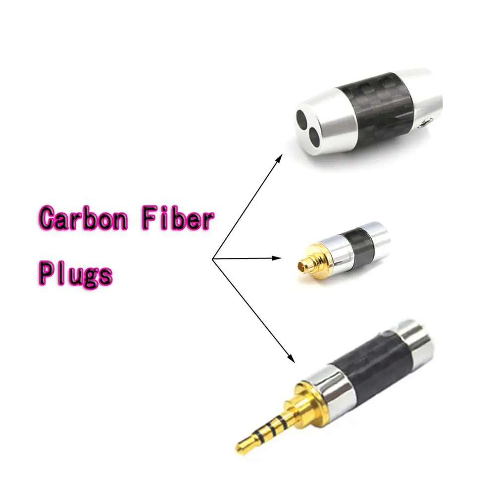 Haldane HIFI Carbon Fiber Custom Made 8 Core MMCX Cable Earphone Headphone Upgrade Cable for SE846 SE535 SE315 SE215 UE900
