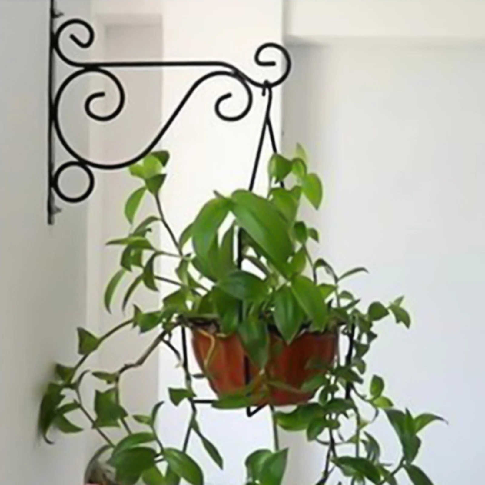 New Creative Wrought Iron Pendant Plant Stand Flower Pot Hook Frame Garden Decoration Plant Stand Flower Pot Hooks Holder