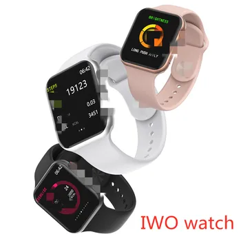 

NEW IWO MAX Smart Watch 44mm case Heart rate detector IP68 Waterproof Fitness Women Smartwatch for ios Android VS iwo 8 9 10