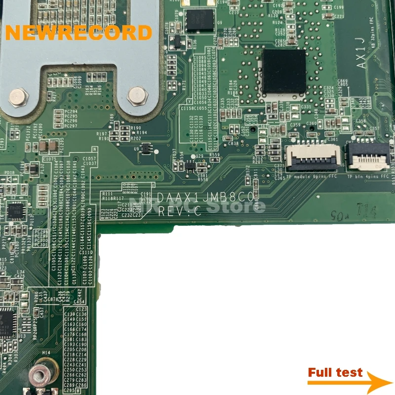 637583-001 Placa-mãe portátil I3-370M CPU a bordo UMA DDR3 totalmente testado