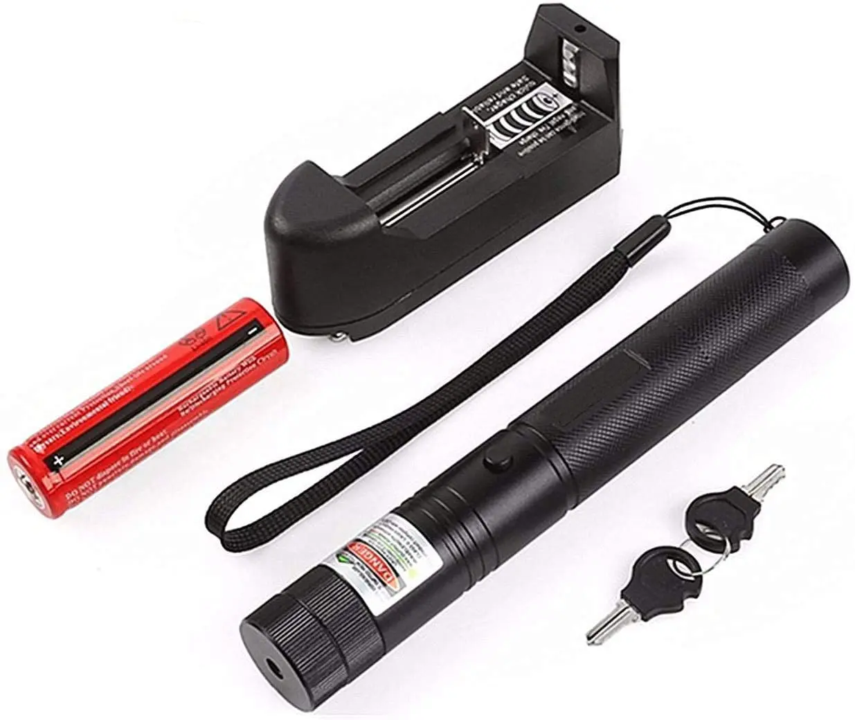 

Green Light Pointer High Power Visible Beam High Powerful Focus Lazer with Adjustable Focus for Pointing Sky/Star/Hunting