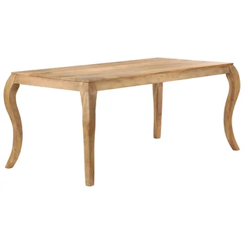 

vidaXL Dining Table 180x90x76 cm Solid Mango Wood