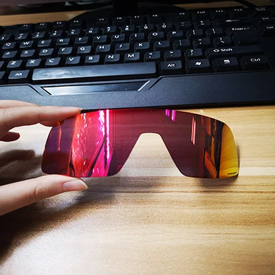 extra lens purple P R O. Спортивные поляризованные велосипедные очки с Питером Sutro, велосипедные очки, мужские и женские велосипедные очки с защитой от уф400 лучей, велосипедные солнцезащитные очки с 3 линзами Sagan - Цвет: extra lens purple