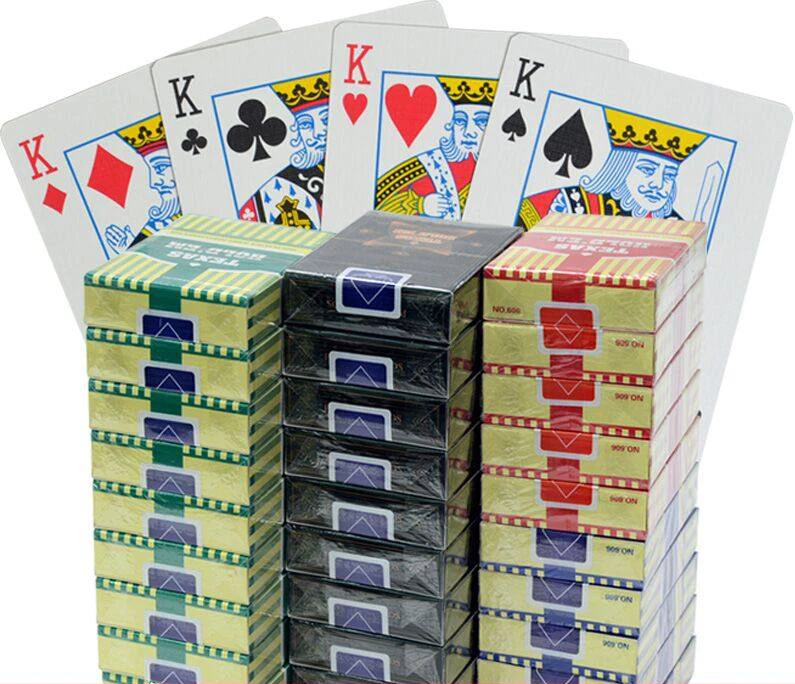 Texas Hold'em карты для покера из ПВХ водонепроницаемые игральные карты черный Джек пластиковая игровая карта покер настольная игровая карта 2,48*3,46 дюймов